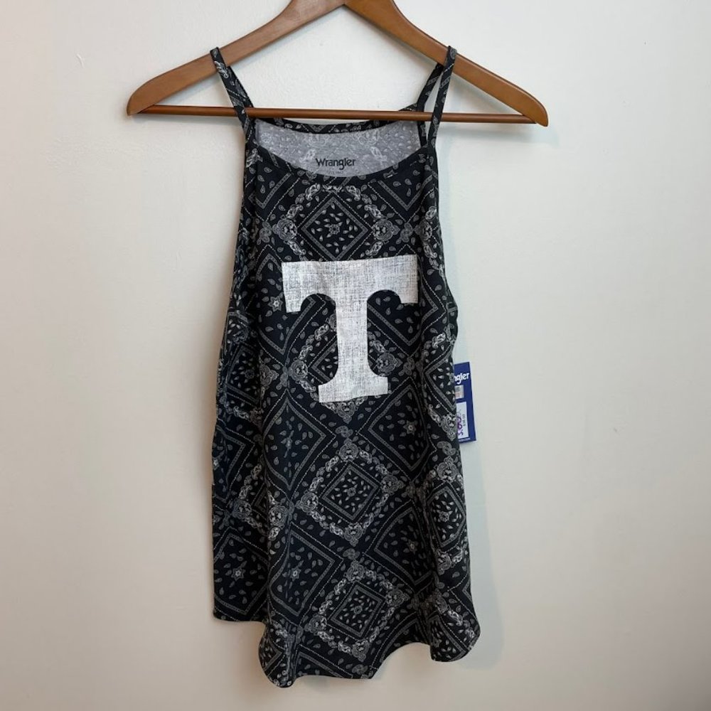 Women's Wrangler Collegiate Bandana Tank in University of Tennessee